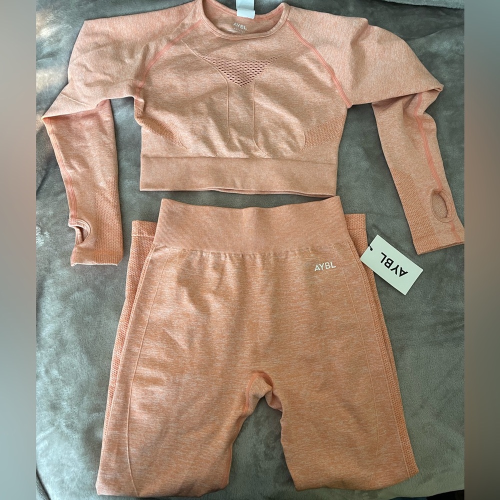 AYBL seamless peach set
